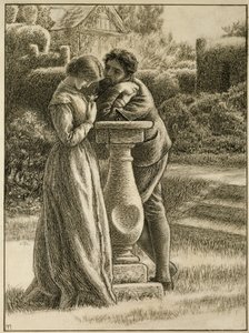 Le cadran, 19e siècle - Arthur Hughes