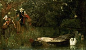 La Dame de Shalott, 1873 - Arthur Hughes