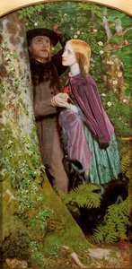 Les Fiançailles longues, 1859 - Arthur Hughes