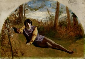 Le jeune poète, 1849 - Arthur Hughes