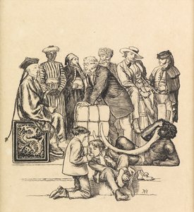Commerce, 1871 - Arthur Hughes