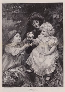 Poussins - Arthur John Elsley