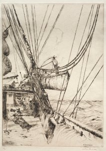 Homme à la Mer - Arthur John Trevor Briscoe