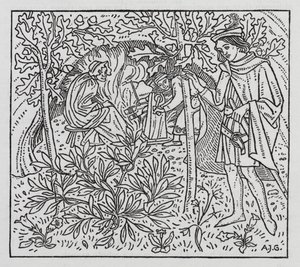 Hans Christian Andersen : Le jardin du paradis - Arthur Joseph Gaskin