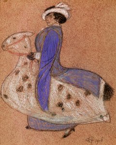 Le Cheval de Pantomime, 1918