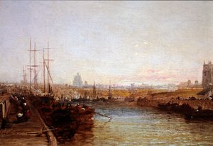 Près des docks : Dunkerque - Arthur Joseph Meadows