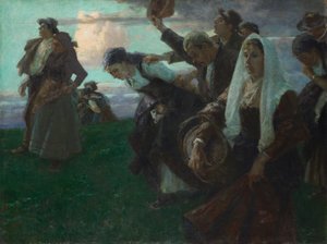 Retour de la fête paroissiale - Arthur Langhammer