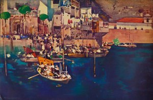 Un port méditerranéen - Arthur Melville
