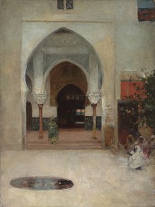 Étude pour "À la porte du sérail", vers 1890