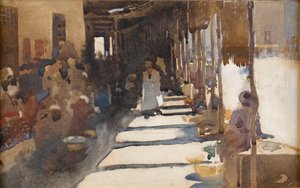 Le bazar à Vringa