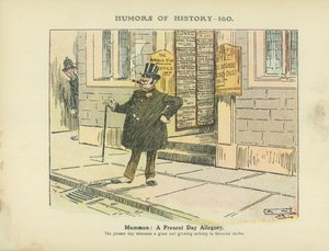 Mammon : une allégorie du présent (lithographie couleur) - Arthur Moreland