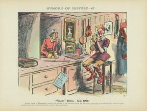 "Oncle Rufus. A.D. 1096 (lithographie couleur) - Arthur Moreland