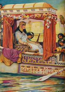 Cléopâtre - Le Serpent du Vieux Nil dans la Galère Royale, vers 1925 - Arthur Percy Dixon