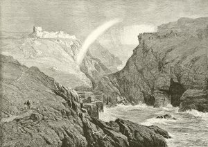 Les ruines du château du Roi Arthur - Arthur Percy Dixon