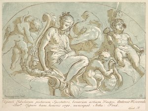Vénus entourée de putti, ca. 1735 - Arthur Pond