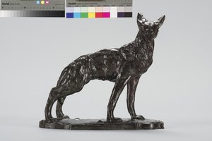 Coyote en alerte - Arthur Putnam