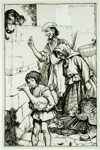 Un chat de Sir Alured Denne, illustration de 