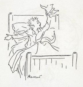 Un garçon au lit