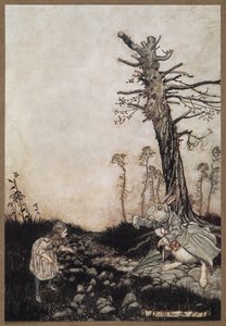 Alice et le Lapin Blanc - Arthur Rackham
