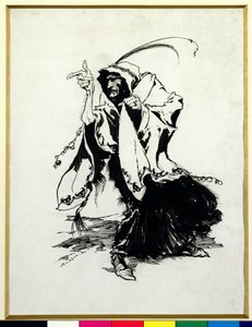 La Belle au bois dormant - La Treizième Fée, illustration des Contes de fées des frères Grimm, traduits par Mme Edgar Lucas, publié en 1900 - Arthur Rackham