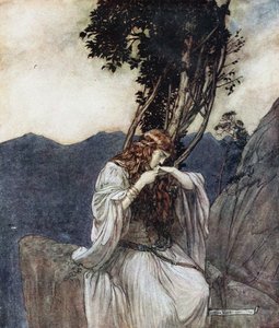 Brünnhilde embrasse l
