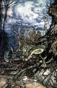 Dragon - Arthur Rackham