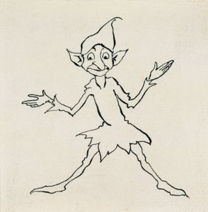 Bonsoir ! dit Lukoje, illustration des Contes de fées de Hans Christian Andersen, publié en 1932 - Arthur Rackham