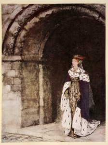 Comment Dame Lionesse est sortie vêtue comme une princesse, illustration de 