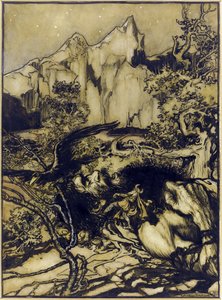 Le voyage de Thor au pays des Géants - Arthur Rackham