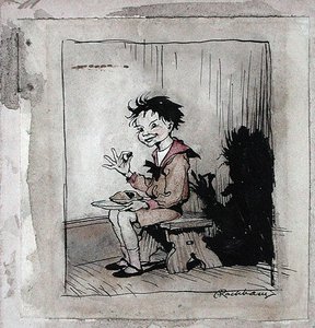 Petit Jack Horner, illustration de 