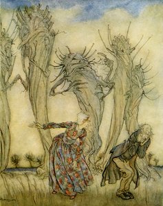 Monsieur et Madame Vinaigre - Arthur Rackham