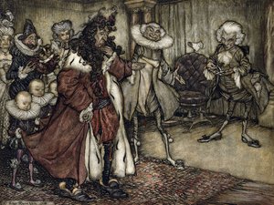 Préparer le roi - Arthur Rackham