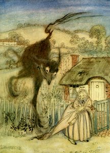 La Bête Bogey - Arthur Rackham