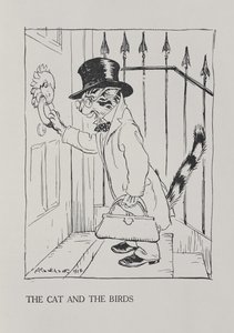 Le Chat et les Oiseaux, illustration des 