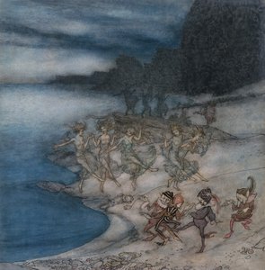 Les fées impertinentes et les elfes élégants - Arthur Rackham