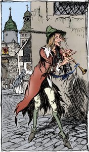 Le joueur de flûte de Hamelin, 1934