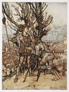 Le Prince de La Belle au bois dormant - Arthur Rackham