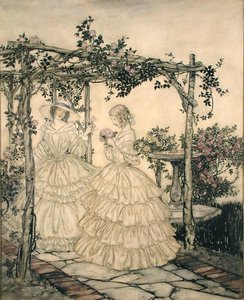 Le Jardin des Roses, vers 1923-5 - Arthur Rackham