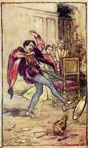 La Mégère apprivoisée - Arthur Rackham