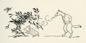 Les trois petits cochons - Arthur Rackham