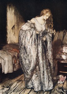 Le véritable amoureux, de Petit frère et petite sœur et autres contes des frères Grimm, pub.1917 - Arthur Rackham