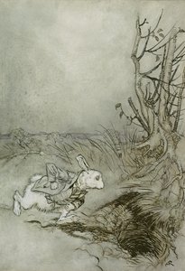 Le Lapin Blanc, illustration de 