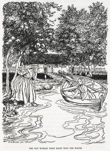 "La vieille femme est allée directement dans l