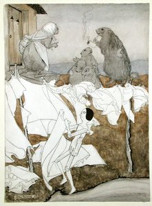 Undine, étude pour 