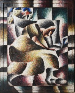 Une femme lisant, 1920