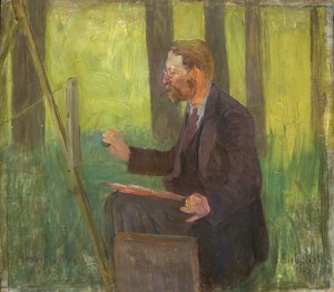 Thomas Herbst (1848-1915) au travail - Arthur Siebelist