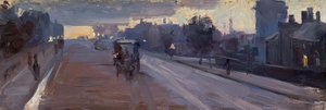 Hoddle St., 22h - Arthur Streeton