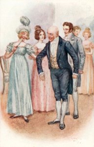 Illustration pour Emma de Jane Austen - Arthur Wallis Mills