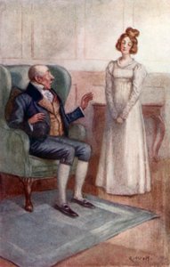 Illustration pour Emma de Jane Austen - Arthur Wallis Mills