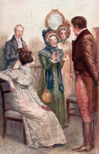 Illustration pour Emma de Jane Austen - Arthur Wallis Mills